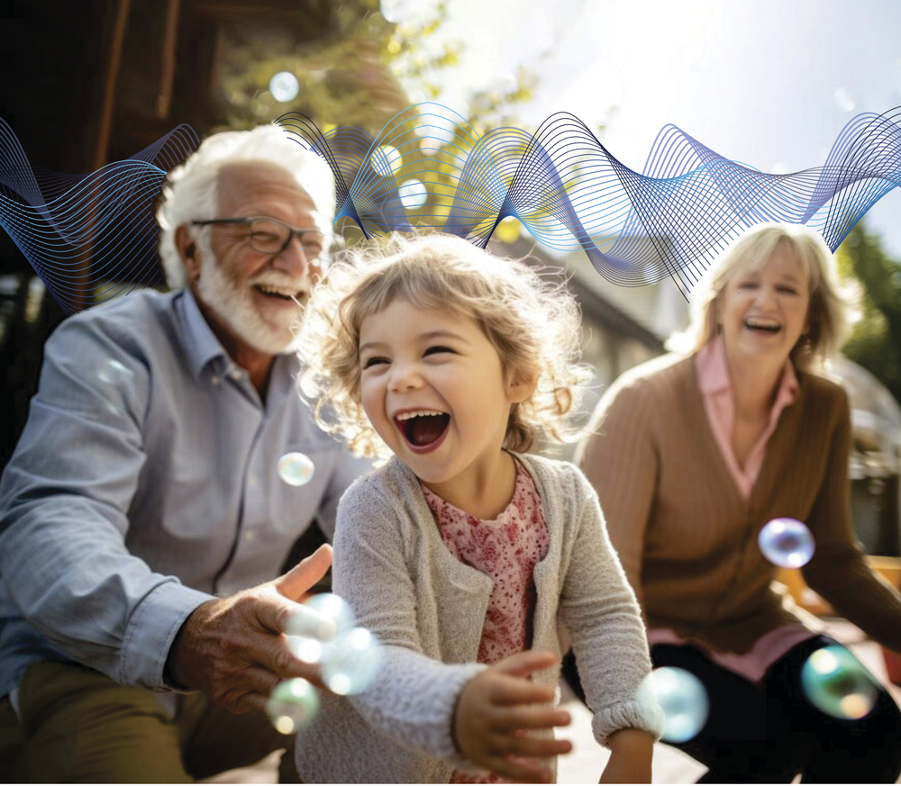 vida de familia feliz